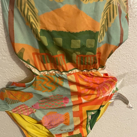 FARM Rio Multicolor One Piece Swimsuit - Picture 4 of 10